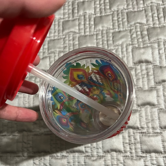 Sparkly Tumbler with straw 💖 - Picture 2 of 4